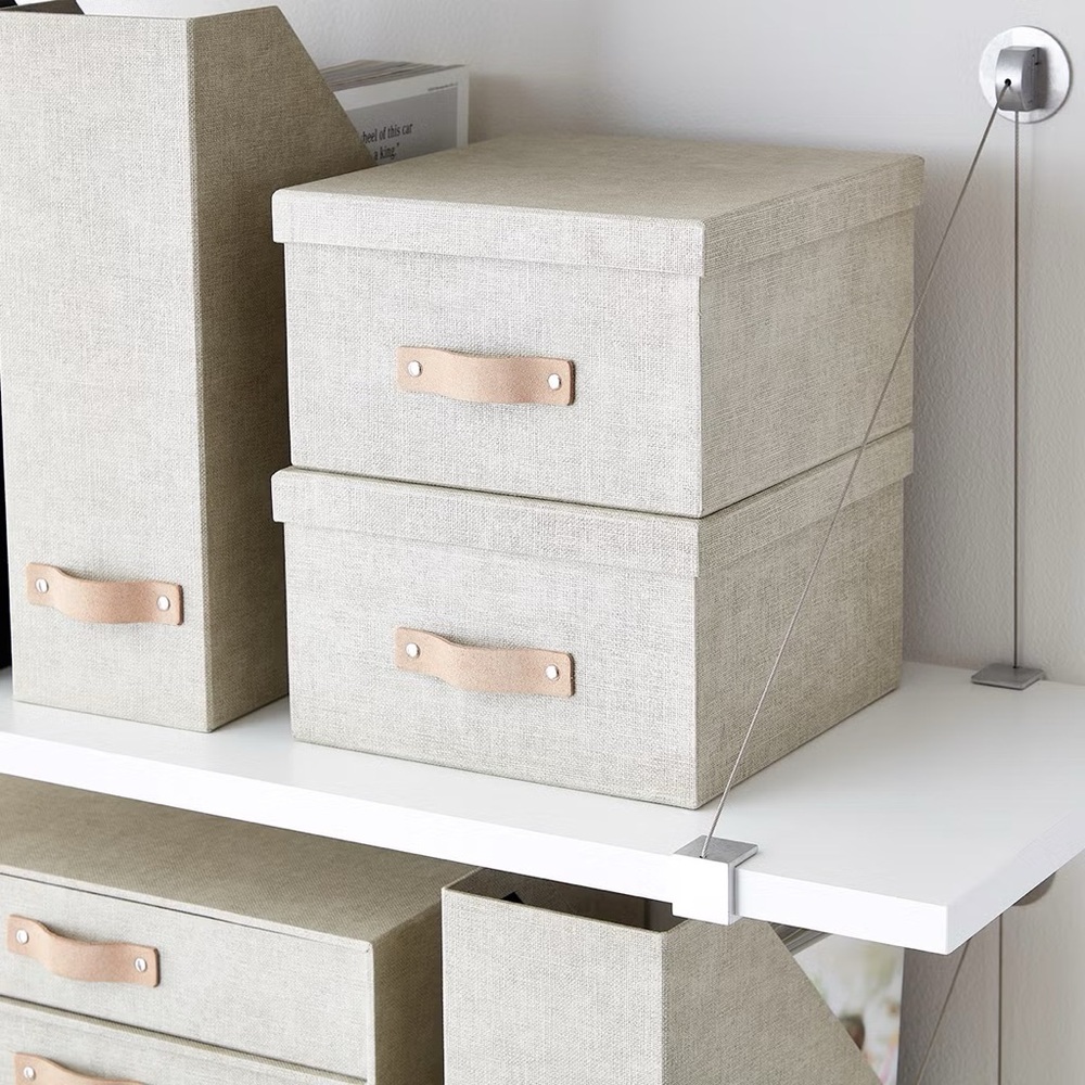 The Container Store Bigso Marten Parchment Paper Drawers Paper Organizer Office - Picture 7 of 10